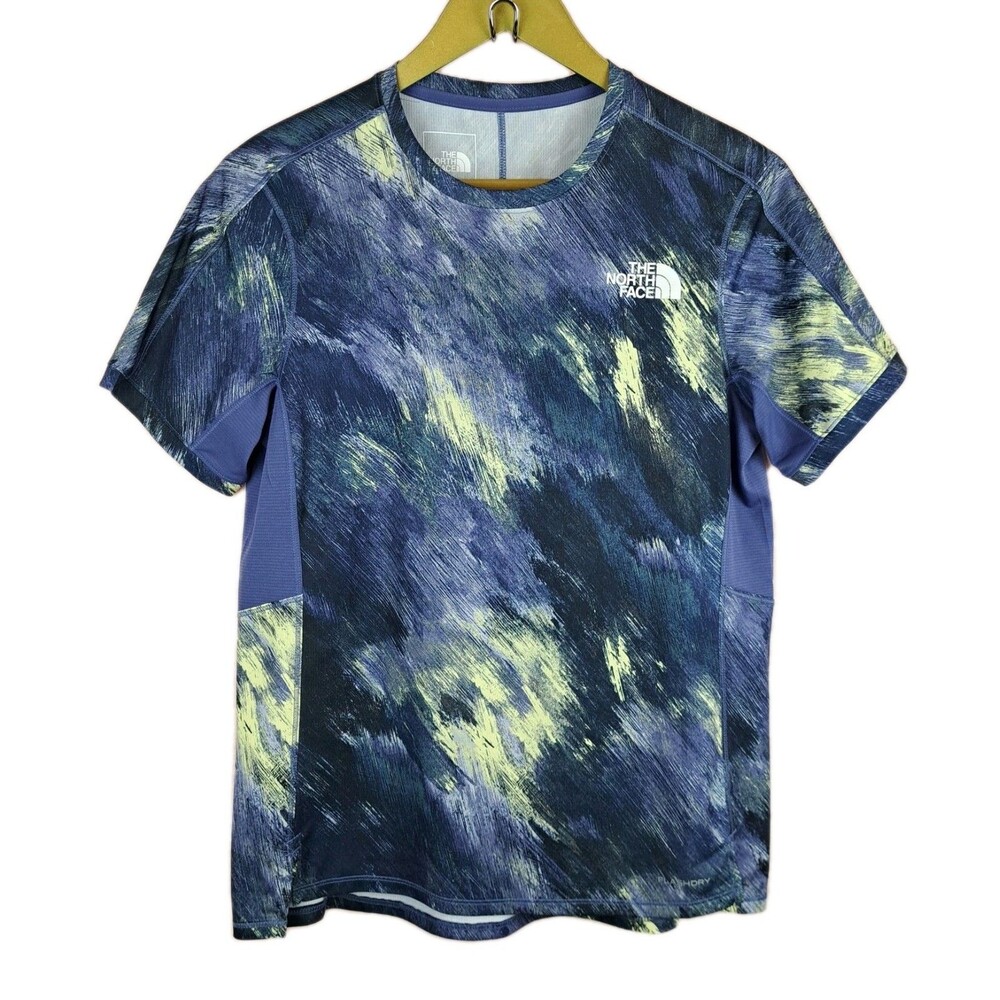 The North Face T Shirt Flashdry Blue Purple Size M Womens Activewear
